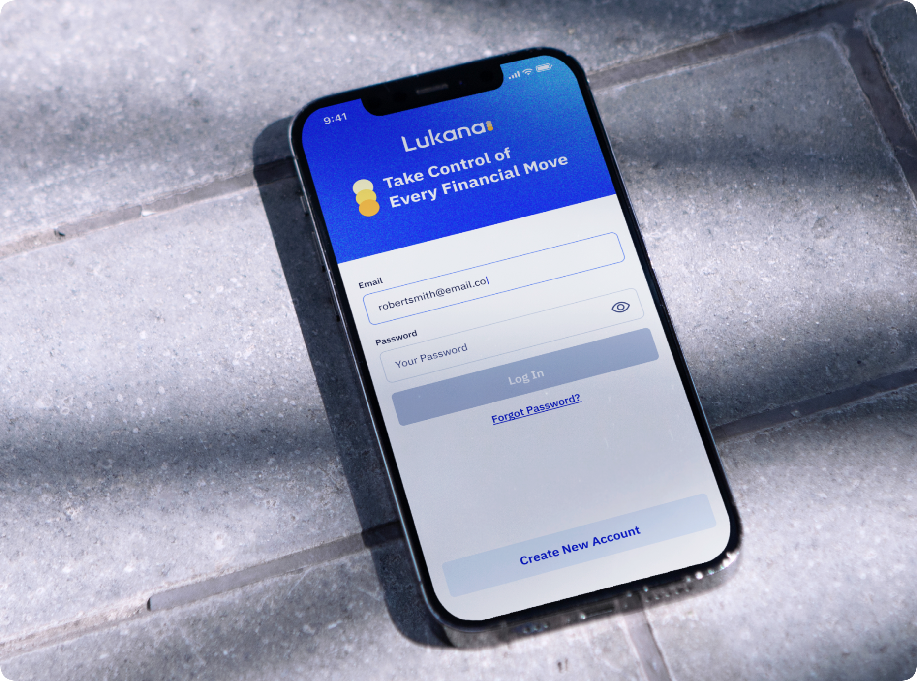 Mobile App Login